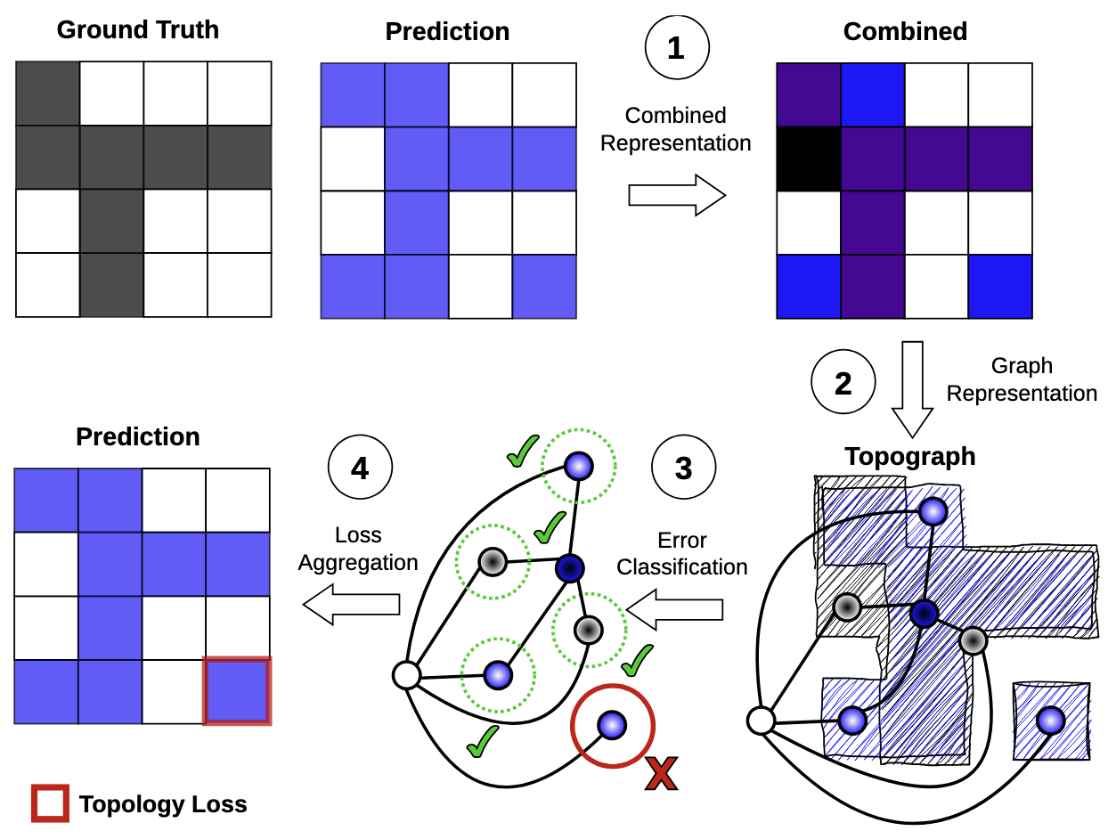 Topograph: An efficient graph-based framework for strictly topology preserving image segmentation